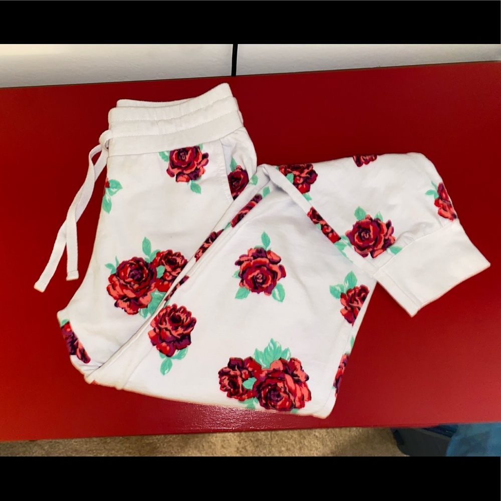 Floral Joggers